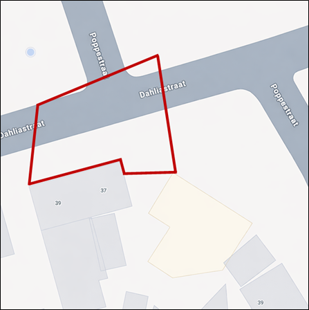 Aanwijzingsbesluit dahliastraat